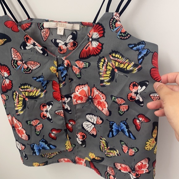 Guess butterfly cami tank - Picture 3 of 6